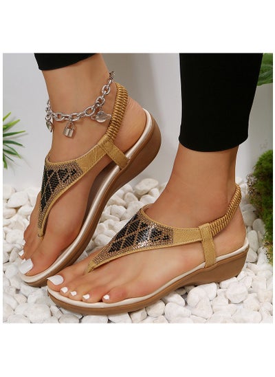 Buy Summer Fashion Flat Sandals in Saudi Arabia