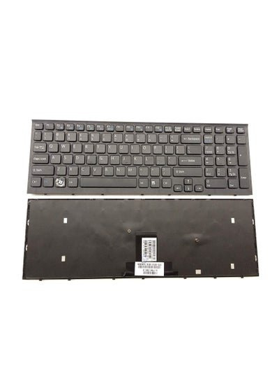 Buy Replacement laptop keyboard for Sony Vaio EB series with black frame in Egypt