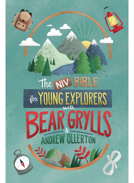 اشتري NIV Bible for Young Explorers with Bear Grylls and Andrew Ollerton في الامارات