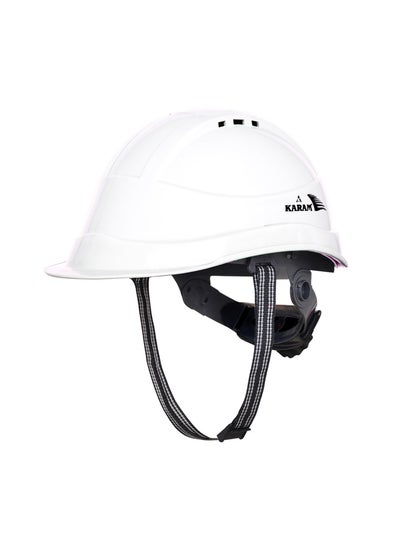 Buy Karam PN 542 Shelblast Safety Helmet White in UAE