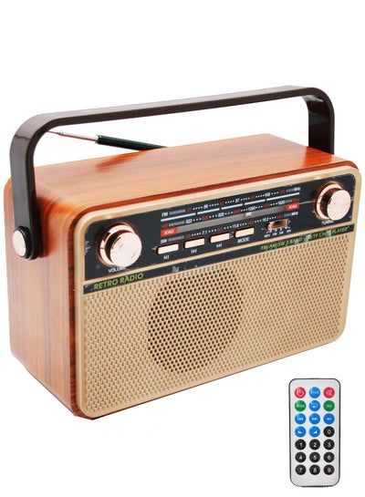 Buy Classic Professional Stereo Bluetooth Speaker With Remote in Saudi Arabia