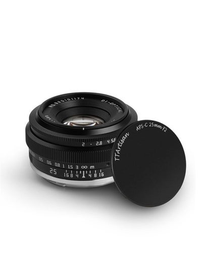Buy TTartisan25mmF2Wide-AngleManualLens, Compatible with Fuji X-Mount Mirrorless Cameras X-PRO1 X-PRO2 X-E1 X-E2 X-E3 X-H1 X-T1 X-T10 X-T2 X-T3 X-T20 X-T30 X-T100 X-A1 X-A10 X-A2 X-A3 X-A5 in UAE