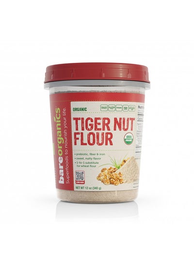 Buy BareOrganics TIGER NUT FLOUR, 12 oz in UAE