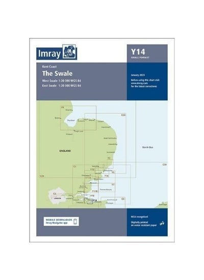 اشتري Imray Chart Y14: The Swale (Small Format) في الامارات