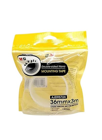 Buy Chenguang Nano Mounting Transparent Tape  Tape 36mm*3m - No:AJD957BT in Egypt