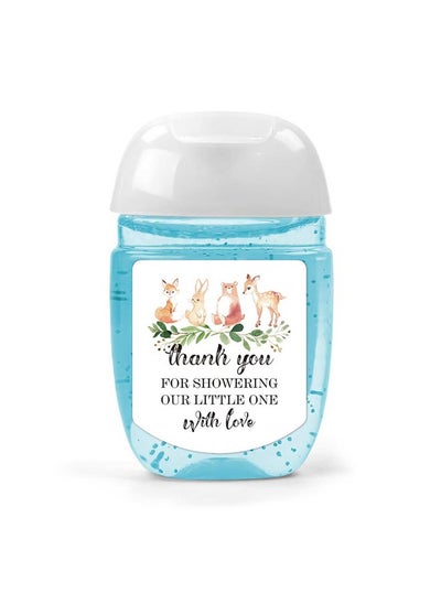 Buy Hand Sanitizer Labels Thank You For Showering Our Little One With Love Stickers Baby Shower Favor Stickers Safari Baby Shower Party Favors. Green 1.26'' X 1.39'' in UAE