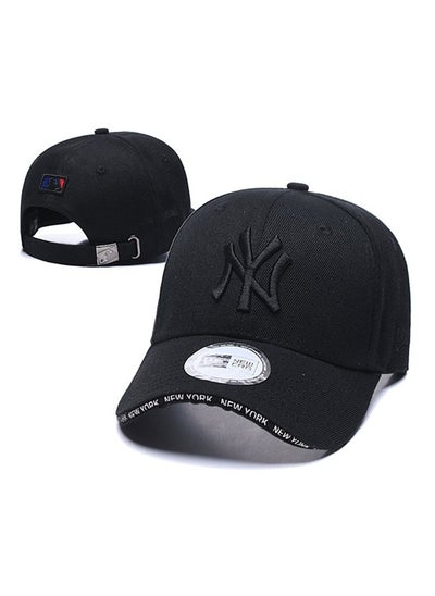 Buy New Era 9Fort New York Yankees Baseball Hat Duck billed Hat Pointed Hat Sun Hat Pure Cotton Men's and Women's Hat Baseball Outdoor Black in UAE