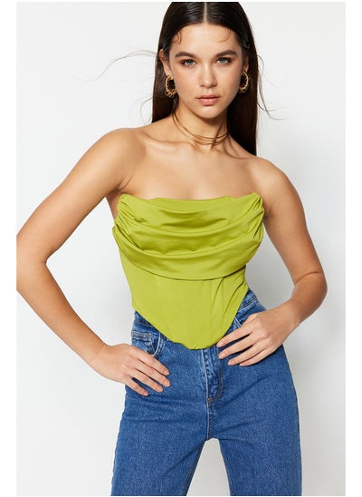 اشتري Woman Bustier Light Green في مصر