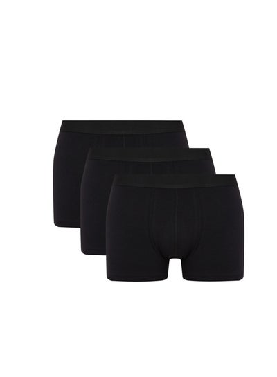Buy Man Regular Fit Underwear Knitted Boxer - 3 Pieces in Egypt