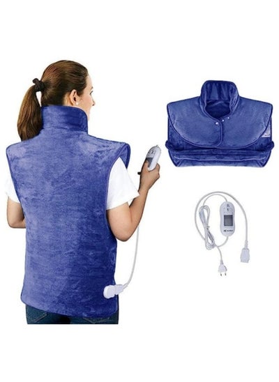 اشتري Heated Shawl,Electric Heating Pad for Back Neck and Shoulders Pain Relief,10 Heat Settings في الامارات