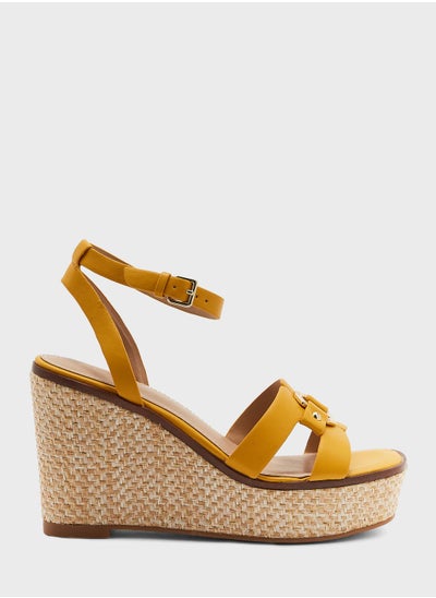 Buy Okurr High Heel Wedge Sandals in UAE