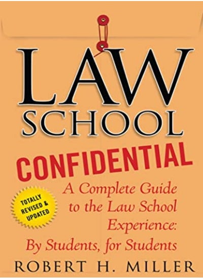 اشتري Law School Confidential: A Complete Guide to the Law School Experience: By Students, for Students في الامارات