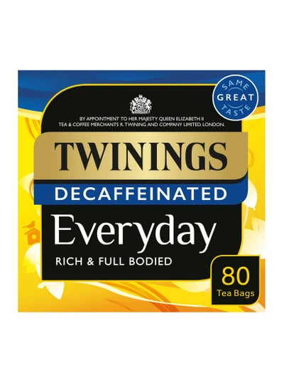 Buy Everyday Decaffeinated 80 Tea Bags in UAE