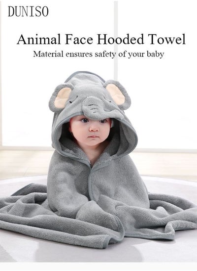 Buy Baby Bath Towels Newborn Hooded Baby Towel Ultra Absorbent and Soft Cotton Hooded Washcloth for Baby Toddler Infant Unisex Hooded Baby Bath Towel in UAE