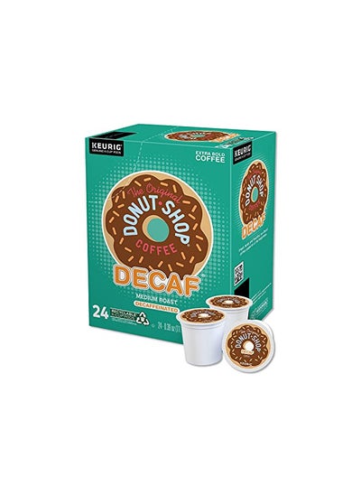 Buy The Original Donut Shop Decaf Keurig Single-Serve K-Cup Pods, Medium Roast Decaffeinated Coffee, 24 Count in UAE