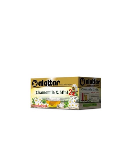 Buy Alattar Chamomile & Mint 20 Tea Bags in UAE