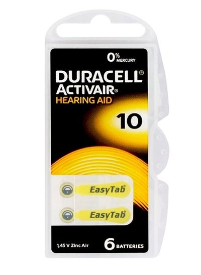 Buy Activair 6-Piece 1.45V Hearing Aid Batteries in Saudi Arabia