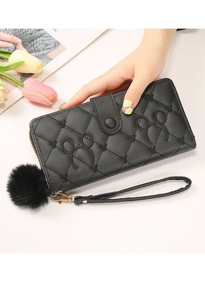 Buy Women's casual long wallet with buckle in Egypt