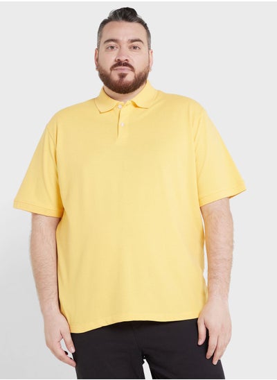 اشتري Plus Size Polo Shirt في السعودية