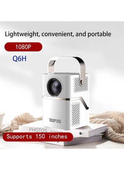 اشتري Smart Mini / Ideal Screen Size up to 100 inches Native Resolution 1280pX720p Suitable for Kids / Small Room Home Theater Lumens Portable Projector في الامارات