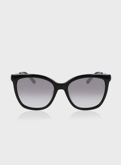 Buy Full Rim Acetate Square Sunglasses - Lens Size: 55 Mm in Saudi Arabia