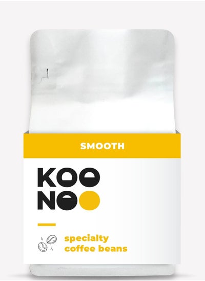 Buy Koonoo Smooth | Medium Roast | 250g | Specialty Coffee Beans | Made in UAE in UAE