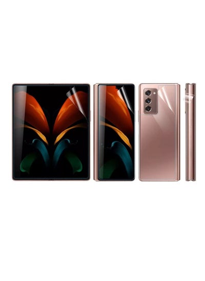 اشتري Samsung Galaxy Z Fold4 TPU Screen Protector Soft Film Full Coverage Protector Hydrogel Film - Clear في الامارات