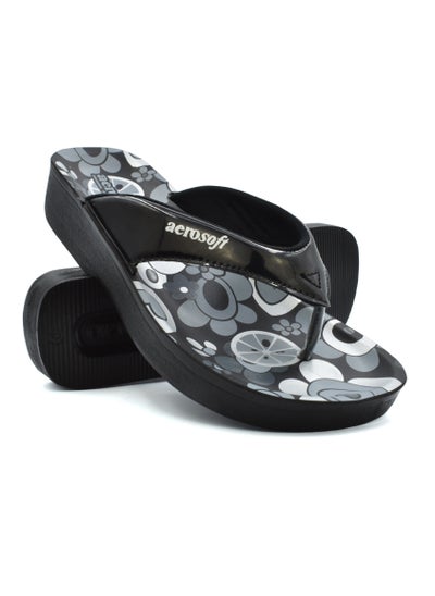 اشتري AEROSOFT A0864 LADIES BLACK SLIPPERS في الامارات