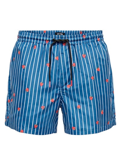 Buy Casual Printed Swim Shorts in UAE