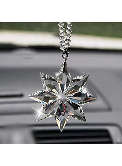Buy Crystal Car mirror Pendant,Rear View Mirror Pendant, Car and Home Hanging Decorations Ornament in Saudi Arabia