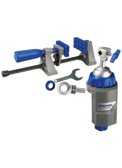 Buy DREMEL MultiVise (2500), 3-in-1 Multi-Vise: use as a stationary vice for your workpiece, a tool holder for your Multi-Tool or a stand-alone clamp. | Model: 26152500JA in UAE