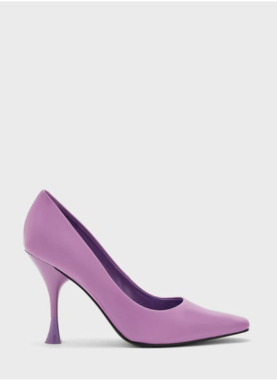 اشتري Pointed Toe Mid Heel Pumps في الامارات