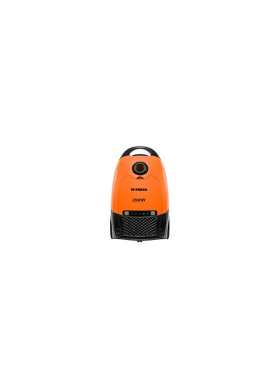 Buy Fresh Vacuum Cleaner Magic 2000 Watt with Bag - Orange in Egypt