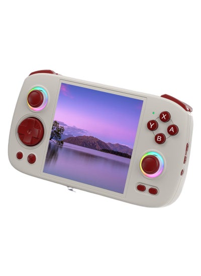 اشتري ANBERNIC RG Cube Retro Handheld Game Console 64bit Android 13 Unisoc T820 3.95 Inch IPS Screen Hall Joystick RGB lighting effect (Grey) في الامارات