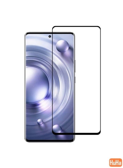 اشتري Tempered Glass Screen Protector 3D Curved Edge Full Screen Tempered Glass Film For vivo X80 / X80 Pro في الامارات