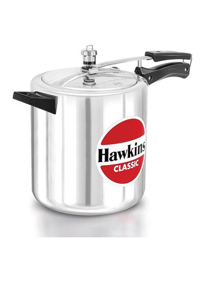 Buy Hawkins Classic Aluminium Pressure Cooker, 8 Litres Taller Body, Silver in Saudi Arabia