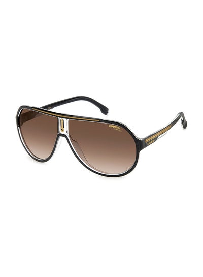 Buy Men's UV Protection Pilot Sunglasses - Carrera 1057/S Black/Gold 64 - Lens Size: 64 Mm in Saudi Arabia