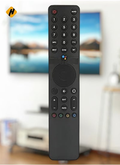 Buy Universal TV Remote Control for Xiaomi, Portable TV Replacement Voice Remote Control for Xiaomi MI P1 L32M6 L43M6 L55M6 6AEU 4K OLED LCD TV in UAE