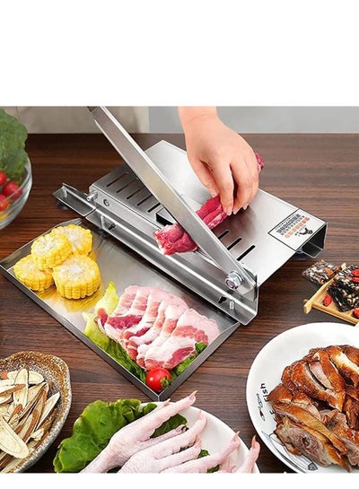 Manual meat cutting machine, manual household stainless steel bone ...