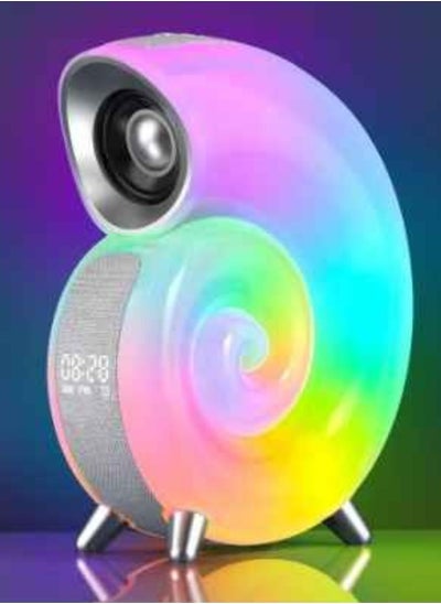 اشتري Conch Music Light Creative Smart Bluetooth Audio APP Control Wake-up Light Sleep Light Comes With White Noise في الامارات