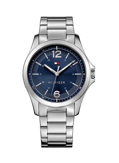 Buy Men's Stainless Steel Blue Dial Analog Wrist Watch - 1791378 in UAE