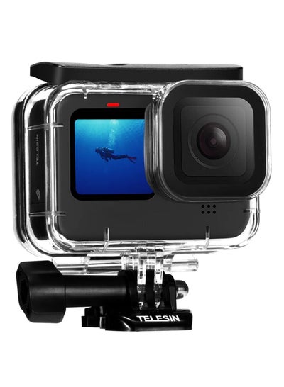 Waterproof Housing Case for Gopro Max Action Camera, Underwater Diving  Protective Shell 30M with Bracket Accessories