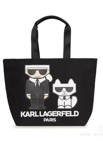 Buy Karl Lagerfeld Kristen Canvas Tote Bag in UAE