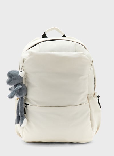 Buy Backpack With Laptop Compartment With Bunny Charm in UAE