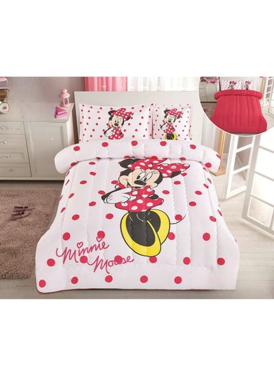 Buy Girls 4-piece duvet cover set, two sides, microfiber, 170x230 cm in Saudi Arabia