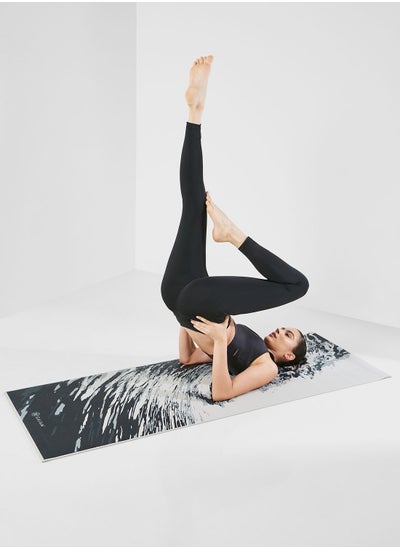 Buy 6Mm Yoga Mat Reversible Spiral Motion in Saudi Arabia