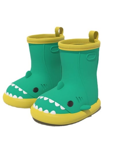 اشتري Cute Shark Summer Non-Slip Rubber Shoes Cute Family Waterproof Boots For Women في الامارات