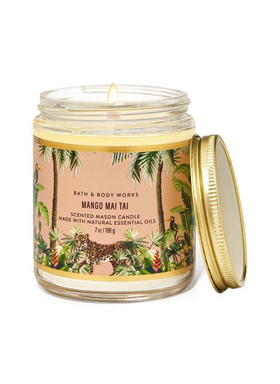 Buy Mango Mai Tai Single Wick Candle in UAE