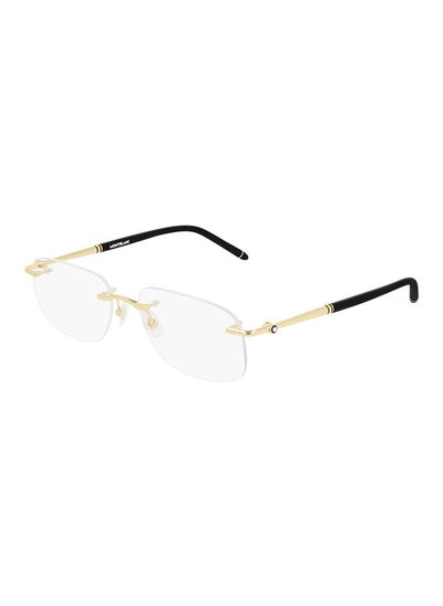 Buy Men's Rectangle Eyeglasses - MB0071O 001 56 - Lens Size: 56 Mm in UAE