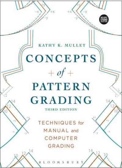 Buy Concepts Of Pattern Grading Techniques For Manual And Computer Grading  Bundle Book + Studio Acces in UAE